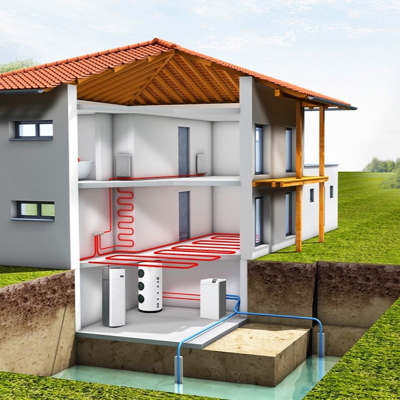 Виды тепловых насосов: воздух-вода, вода-вода, грунт-вода